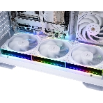 Кулер для корпуса Thermalright TL-M12QRW Reverse (124x120x25mm, 4-pin PWM, ARGB, 47.6CFM, 23.2dBA, 1500RPM, White), фото3