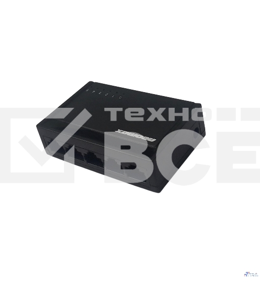 Коммутатор неуправляемый NEOMAX NMS-105P-100-P, 5 портов 100 Mbps, пластик