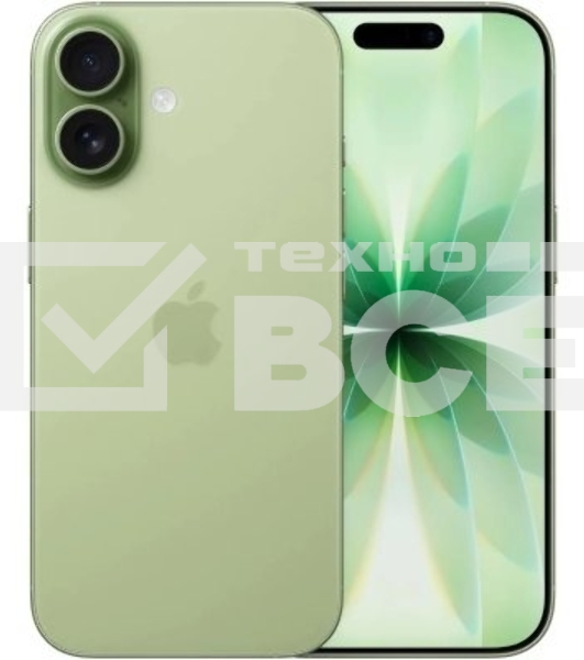 Смартфон Apple iPhone 17 A3520 8/512Gb шалфей