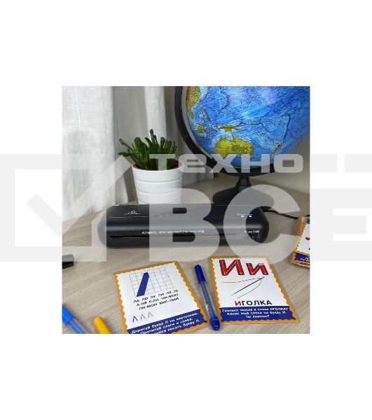 Ламинатор Гелеос ЛМ A4 Старт, 2 вала, А4, 150мкм, 300 мм/мин