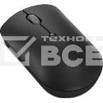 Мышь беспроводная Lenovo 400 черный, 2400 dpi, радиоканал, USB-C, кнопки - 4, фото5