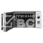 Микроволновая печь HOME HMM207FS серебристый/черный, 20 л, 700 Вт, переключатели - поворотный механизм, фото3