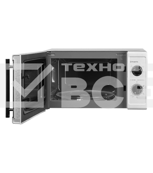 Микроволновая печь HOME HMM207FS серебристый/черный, 20 л, 700 Вт, переключатели - поворотный механизм