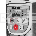Мультиварка Sakura SA-7753W 5 л, 800 Вт, функция 'Мультиповар', 10 автоматических и 27 программ ручной настройки, фото6