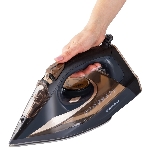 Утюг Endever DELTA-233 черный/золотой, 2400 Вт, 35 г/мин, 145 г/мин, 350 мл, фото2