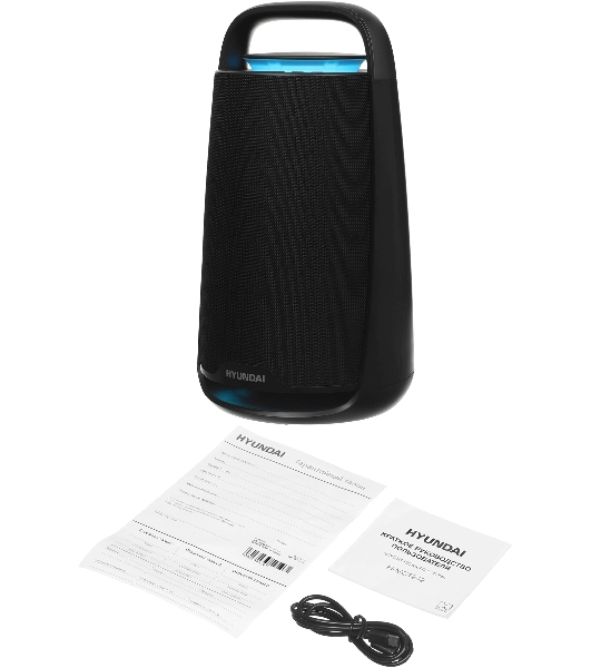 Минисистема Hyundai Select H-MC1242 черный 160Вт USB BT