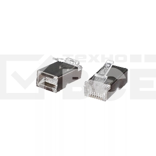 Коннекторы RJ45 для FTP кабеля 5 кат. экранированные, 20шт