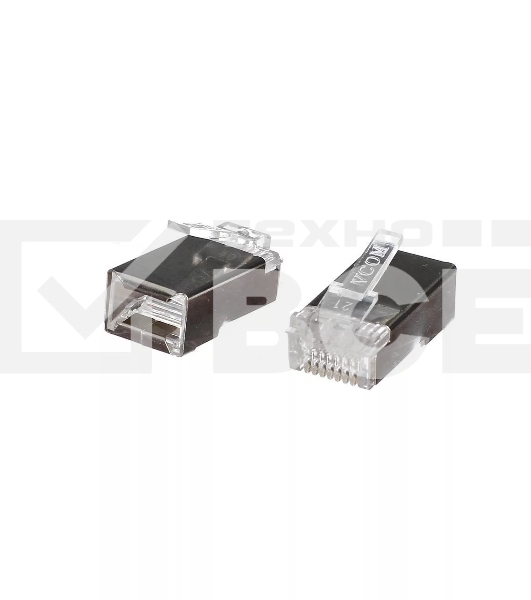 Коннекторы RJ45 для FTP кабеля 5 кат. экранированные, 20шт