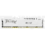 Оперативная память Kingston Fury Beast, DDR5, 16GB (1x16GB), 5200MHz, CL36, с радиатором, белый, фото 1