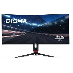 Монитор Digma Overdrive 34A711Q 34' VA 3440x1440, 165 Гц, 5 мс, 21:9, 300 кд/м2, 2хHDMI, 2хDP, изогнутый, черный, фото9