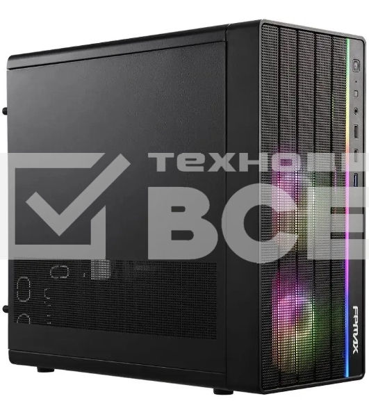 Корпус AeroCool / Formula Air Mesh G4 PLUS черный без БП mATX 1xUSB2.0 1xUSB3.1 audio
