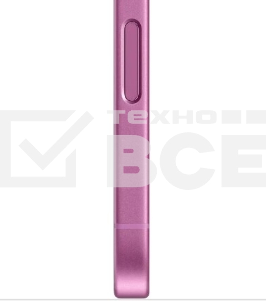 Смартфон Apple iPhone 16, 8/256Gb, розовый