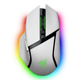 Мышь беспроводная/проводная Razer Basilisk V3 Pro 35K белый, 35000 dpi, радиоканал, Bluetooth, USB, кнопки - 11