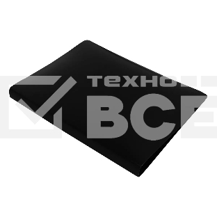 Папка метал.зажим Бюрократ DeLuxe DL07CBLCK A4 пластик 0.7мм кор.27мм черный