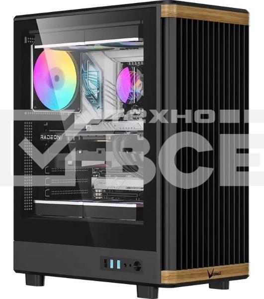 Компьютерный корпус Aerocool / Formula TimberLine T1 черный без БП ATX 4x120mm 1xUSB2.0 1xUSB3.0 1xUSB3.1 audio bott PSU
