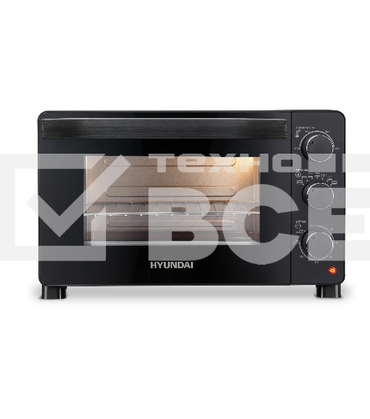 Мини-печь Hyundai MIO-HY080 23л. 150Вт черный