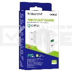 Сетевое зарядное устройство BOROFONE BA46A Premium, один порт USB, один порт Type-C, PD, 18W, 5V, 3.0A, белый, фото2