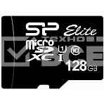 Флеш карта microSDXC 128Gb Class10 Silicon Power SP128GbSTXBV1V20 Elite w/o adapter, фото 1