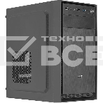 Компьютерный корпус Aerocool/Formula CS-104-S-BK-v1 черный без БП mATX 1x120мм 1xUSB 2.0 1xUSB 3.0 audio, фото 1