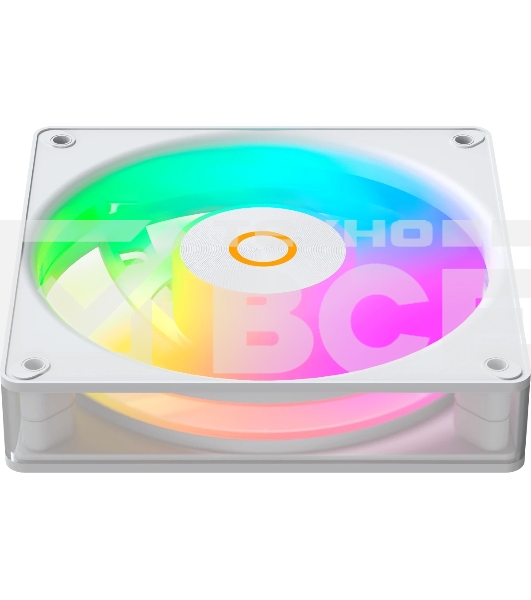 Вентилятор для корпуса Ocypus Gaммa F12 Elite WH ARGB, 120x120x25мм, 4-PIN PWM, 600-1800 RPM, 26 DBA MAX, HYDRO BEARING