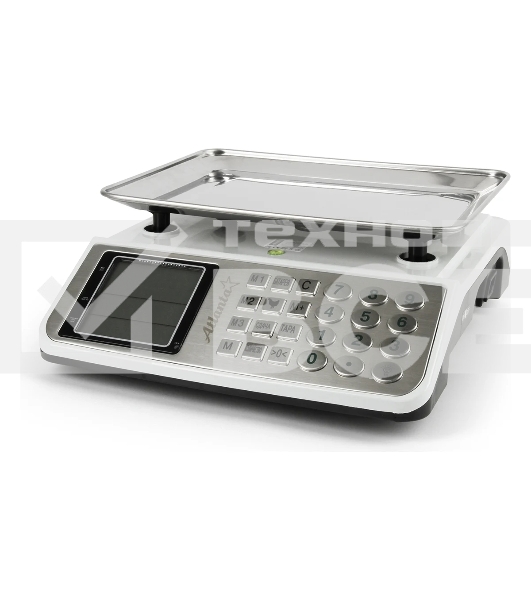 Весы торговые электронные настольные Atlanta ATH-6115 белый