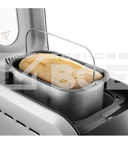 Хлебопечка Kitfort KT-305 черный/серебристый