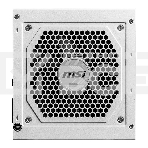 Блок питания MSI MAG A850GL PCIE5 WHITE, 850W, 80 PLUS Gold, полностью модульный, ATX 3.0, PCIE5, RTL белый, фото3