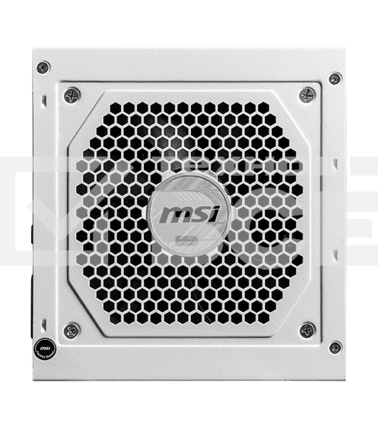 Блок питания MSI MAG A850GL PCIE5 WHITE, 850W, 80 PLUS Gold, полностью модульный, ATX 3.0, PCIE5, RTL белый