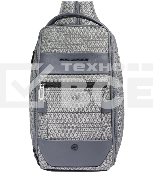Рюкзак слинг мужской Piquadro Hex CA6826W139/GR серый полиэстер