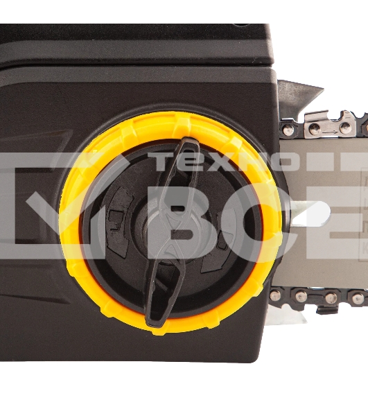 Пила цепная электрическая Denzel EDS-2200, 2,2кВт, продольная, шина 45 см, шаг 3/8, паз 1,3 мм, 62 зв