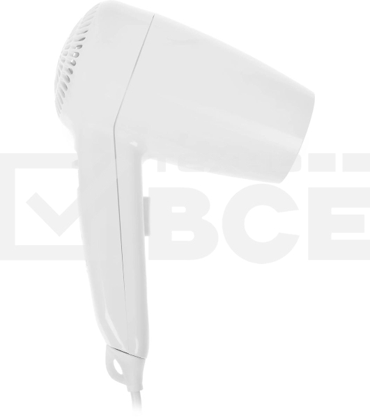 Фен настенный G-TEQ 8724 1200Вт 15м/сек пластик белый