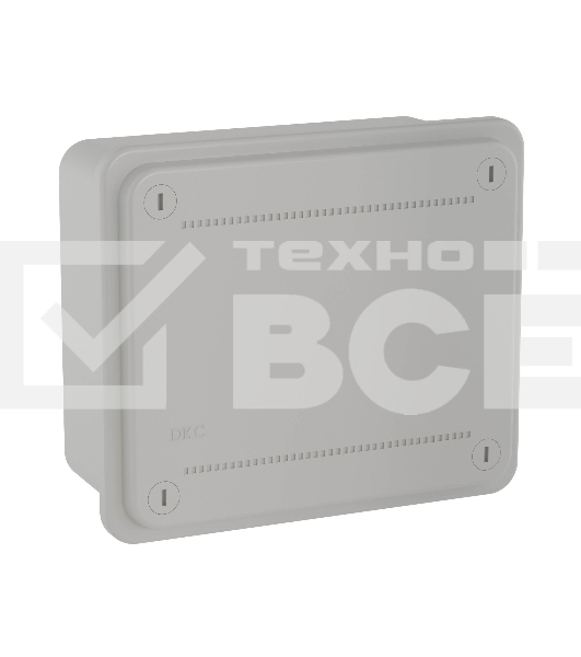 Коробка распределительная DKC 53910 ОП 120х80х50, гладкие стенки, IP56