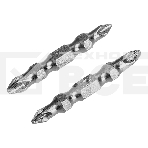 Набор бит двухстор. Gross PH2-PH1х45мм, PZ2-PZ1х45мм, сталь S2, 2 шт., фото5