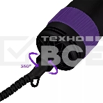 Фен-щётка Kitfort КТ-3236-1 фиолетовый/черный, 1000 Вт, фото3