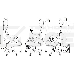 Кресло A4Tech Bloody GC-560 черный, ткань, 150 кг, подголовник, регулируемые подлокотники, механизм качания, фото13