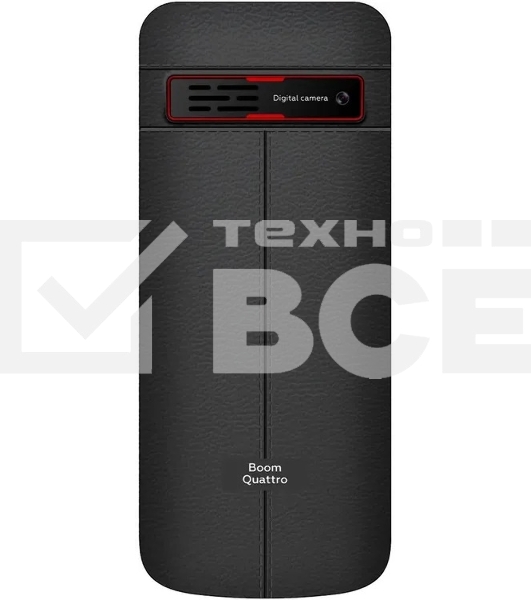 Мобильный телефон BQ 2455 Boom Quattro черный