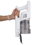 Пылесос вертикальный Polaris PVCS 2555 белый, питание от аккумулятора, 120 Вт, уборка сухая, пылесборник 0.5 л, фото4