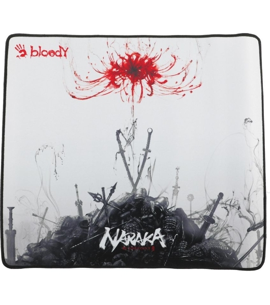 Коврик для мыши A4Tech Bloody BP-45 Naraka белый/рисунок 450x400x3мм