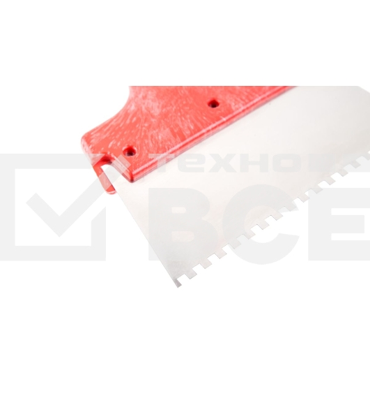 Шпатель зубчатый Hammer Flex  238-028 нерж. сталь 150 мм, 4*4 мм
