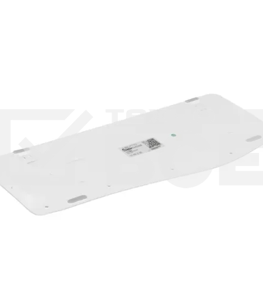 Набор клавиатура+мышь Qumo Space K57/M75 (цвет белый), беспроводной 2.4G, 104 клавиши, клавиатура + мышь, 3 кнопки, 1200 dpi