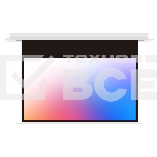 Встраиваемый экран с электроприводом Lumien Master Recessed Control 140х243 см (раб.область132х235 см) (106