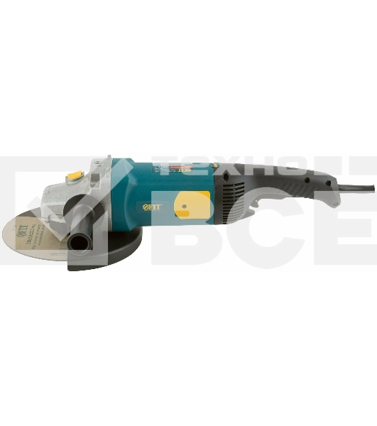 Углошлифовальная машина FIT AG-230/2501, 2500 Вт, 6500 об/мин, КлК 230 мм, 7,1 кг, арм.ротор, б/с щеток, рез.накл, плав.пуск, кор.