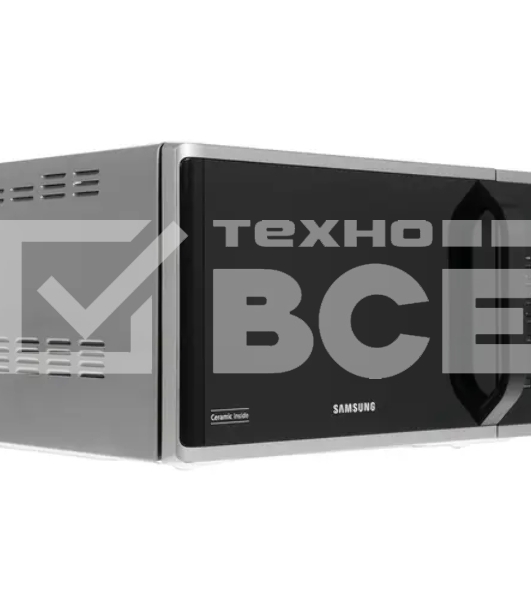 Микроволновая печь Samsung MS23K3513AS серебристый, 23 л, 800 Вт, переключатели - кнопки