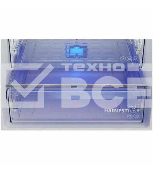 Холодильник Beko B3RCNK362HG серый двухкамерный 220/100л морозилка снизу, No Frost