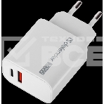 Сетевое ЗУ Defender UPA-130 USB-C/PD30W + USB-A/QC3.0, белый., фото2