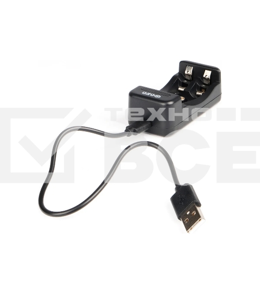 Устройство зарядное B-50USB Ni-Cd/Ni-MH (2хAA/2хAAA/1х9В) индикатор зарядки питание от USB кабель MicroUSB-USB в комплекте ФАZА 5038806