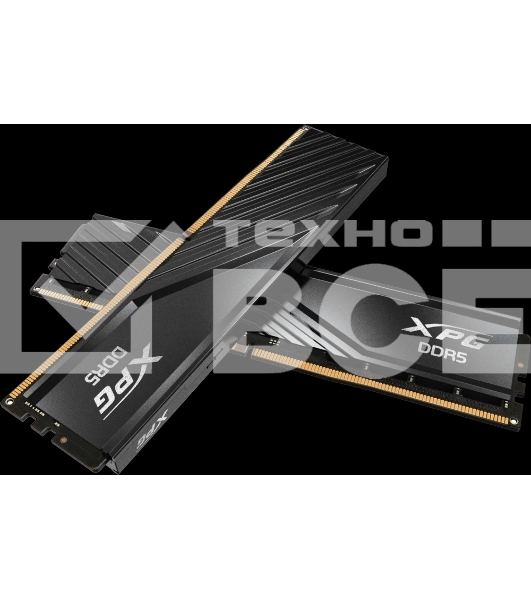 Оперативная память XPG Lancer Blade Black, DDR5, 32GB (2x16GB), 6000MHz, CL34, DIMM, с радиатором, черный