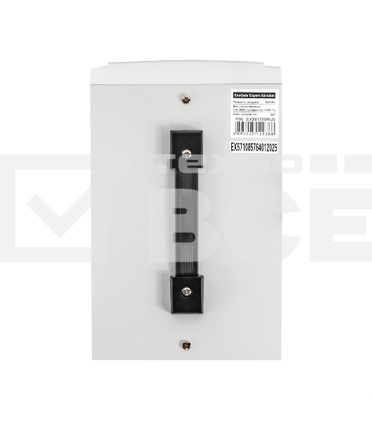 Стабилизатор напряжения ExeGate Expert AS-5000 (5000ВА, вход 140...260В, двойная цифр. индикация вход/вых. напряжения, выход 220В±8%, КПД 98%, 5 уровней защиты, метал. корпус, клем.колодка, RTL)