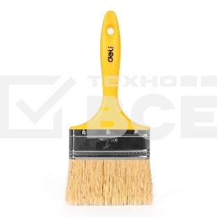 Кисть малярная с пластиковой ручкой Deli DL509114, 100 мм