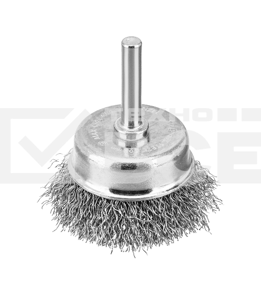 Набор щеток для дрели Denzel 1 Плоская 50 мм, 2 Чашки 25-50 мм, шпилька, нерж. вит. проволока